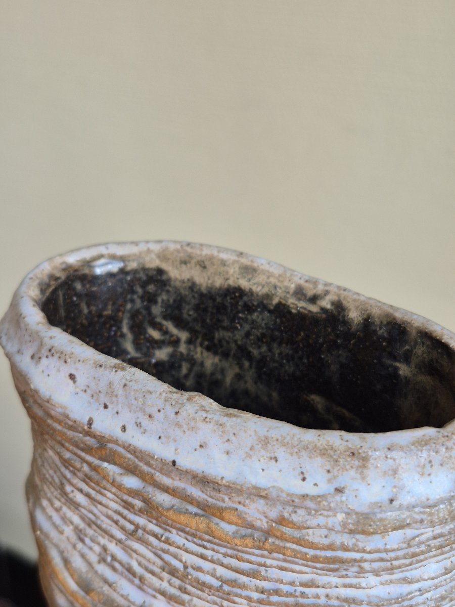 Sculptural Studio Pottery Vase-photo-4