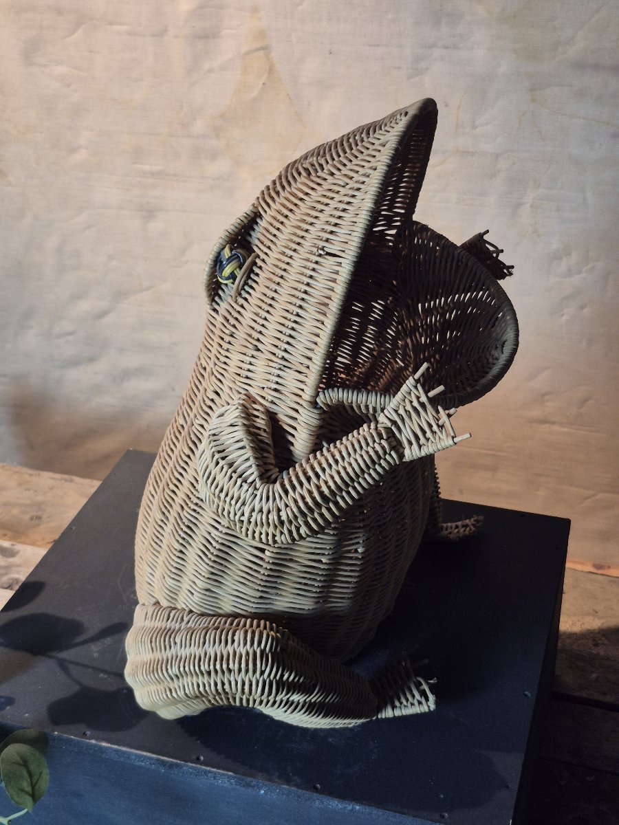Vintage Froggy Magazine Rack By Olivier Cajan-photo-1