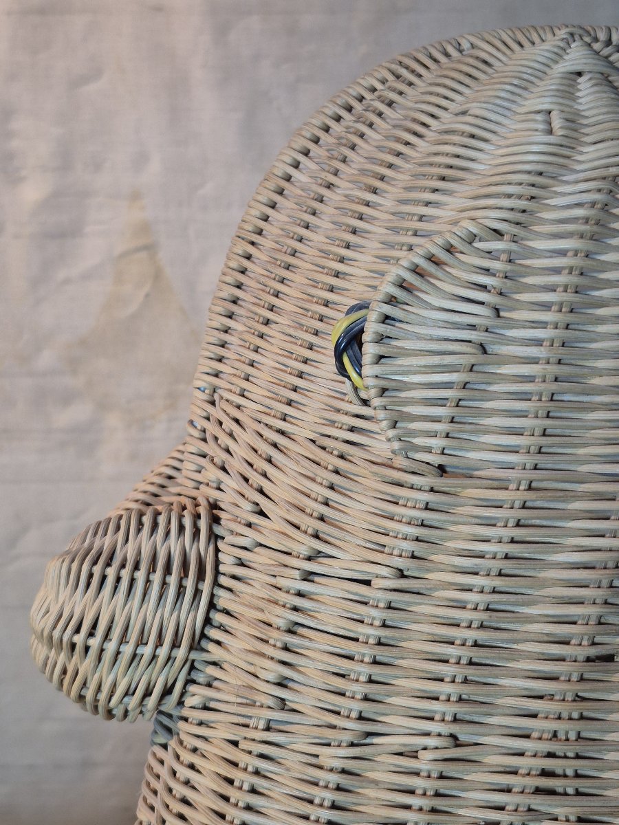 Vintage Froggy Magazine Rack By Olivier Cajan-photo-5