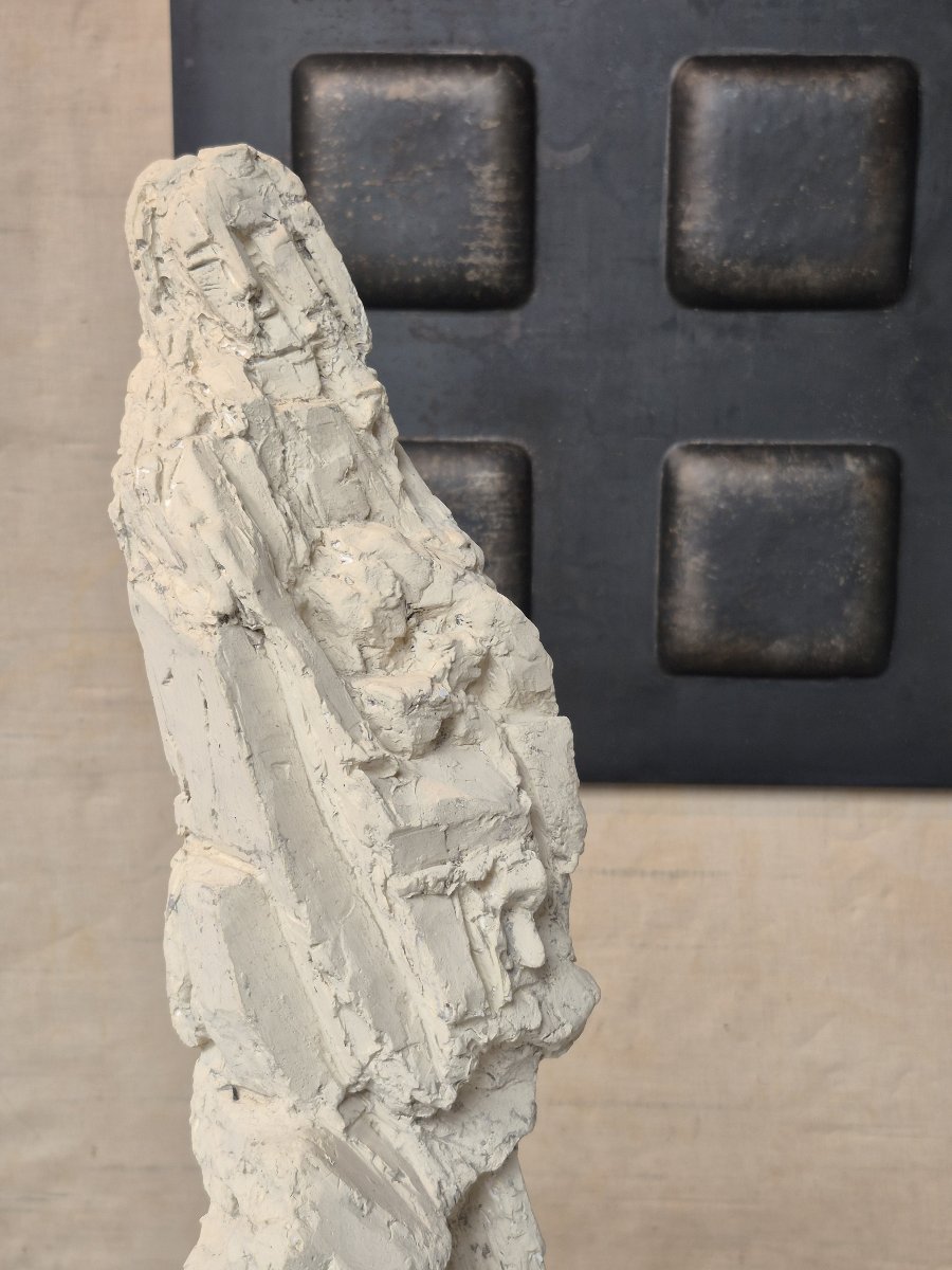 Bearded Man – Art Brut Sculpture-photo-4