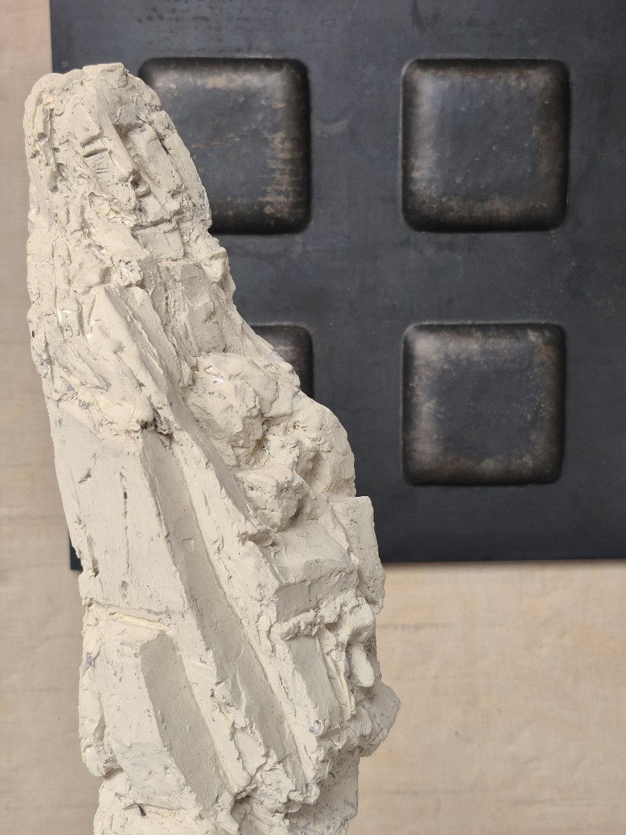 Bearded Man – Art Brut Sculpture-photo-1