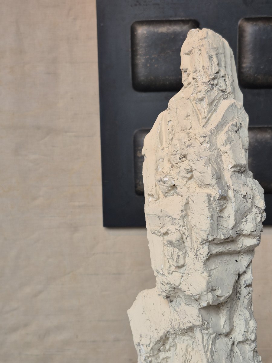 Bearded Man – Art Brut Sculpture-photo-3