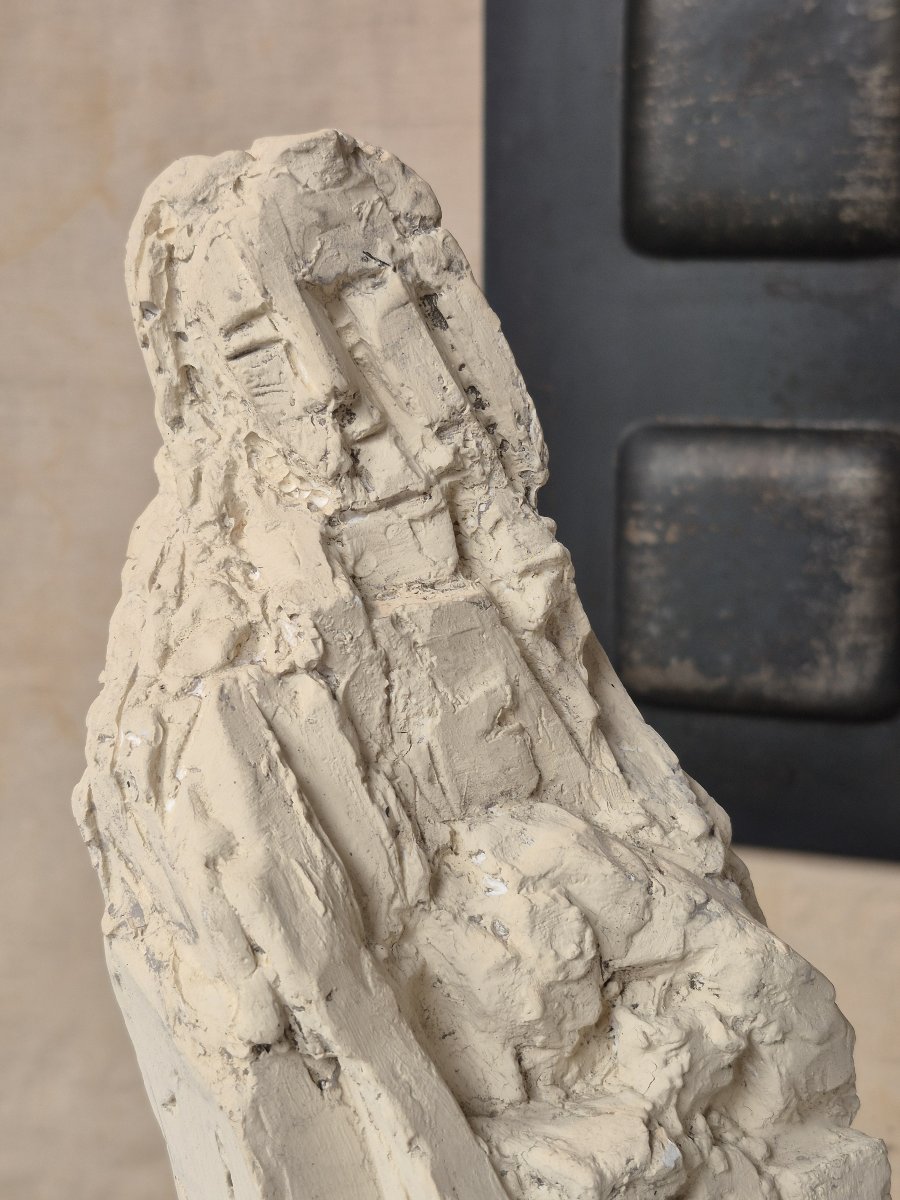 Bearded Man – Art Brut Sculpture-photo-6