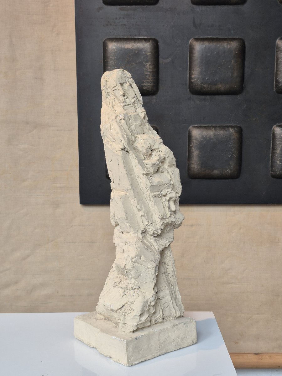 Bearded Man – Art Brut Sculpture