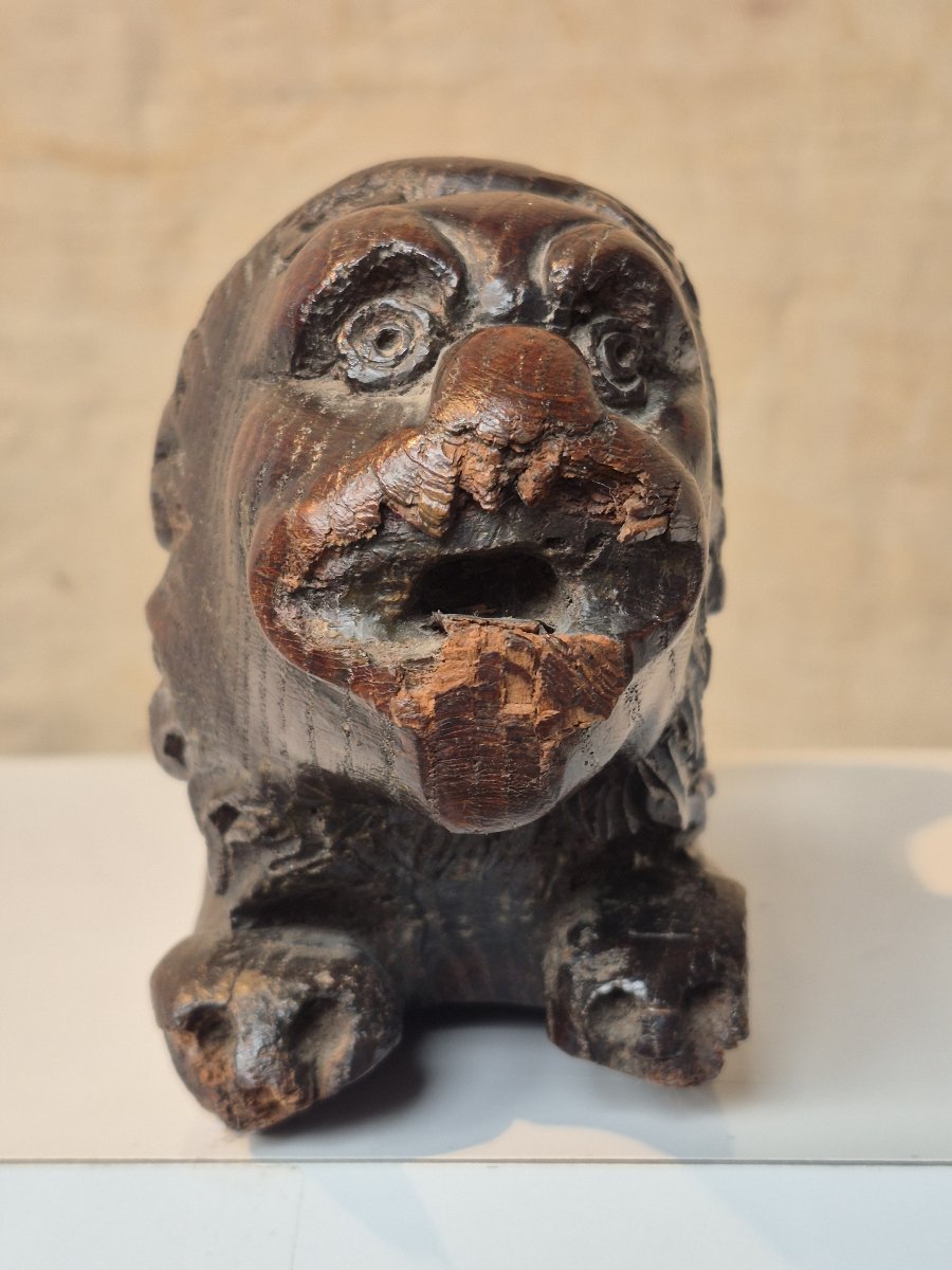 17th-century Dutch Rudder Lion-photo-3