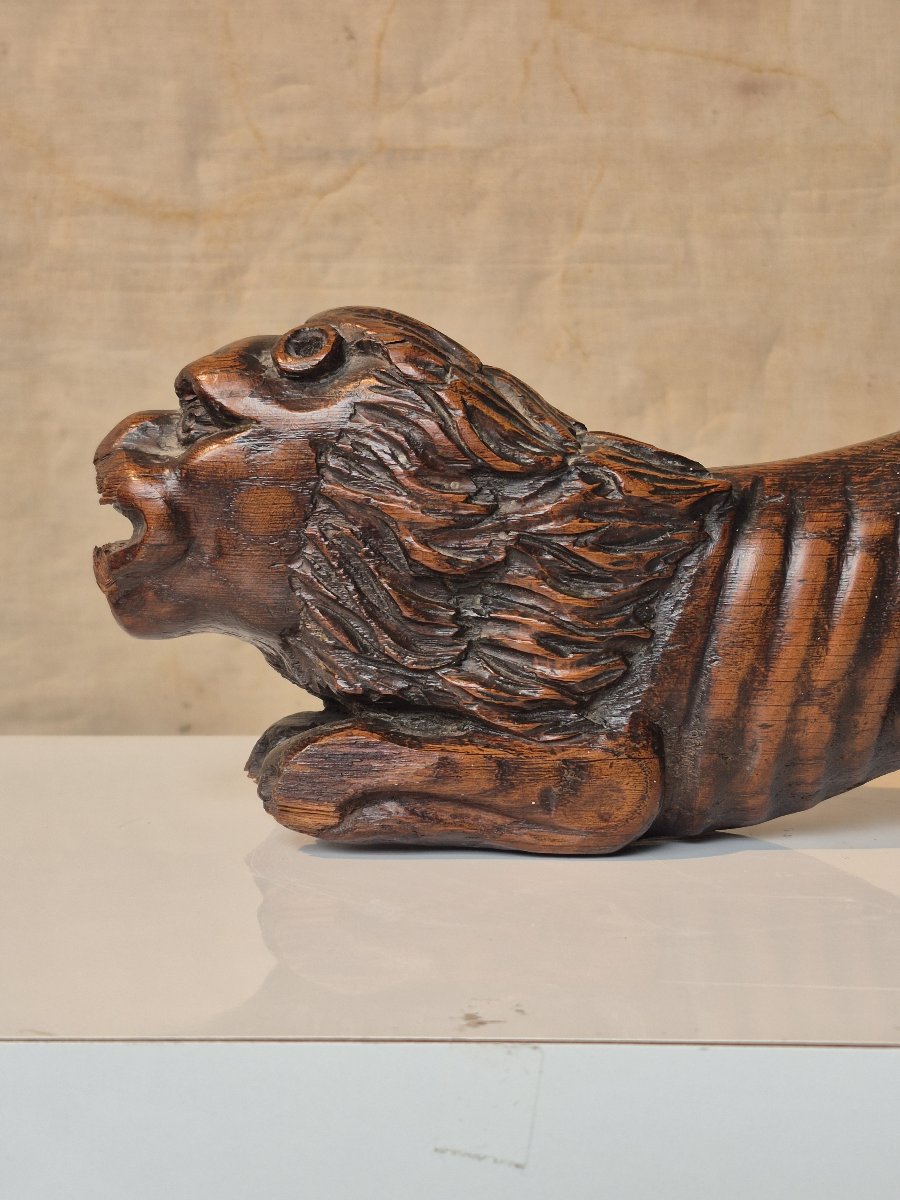 17th-century Dutch Rudder Lion