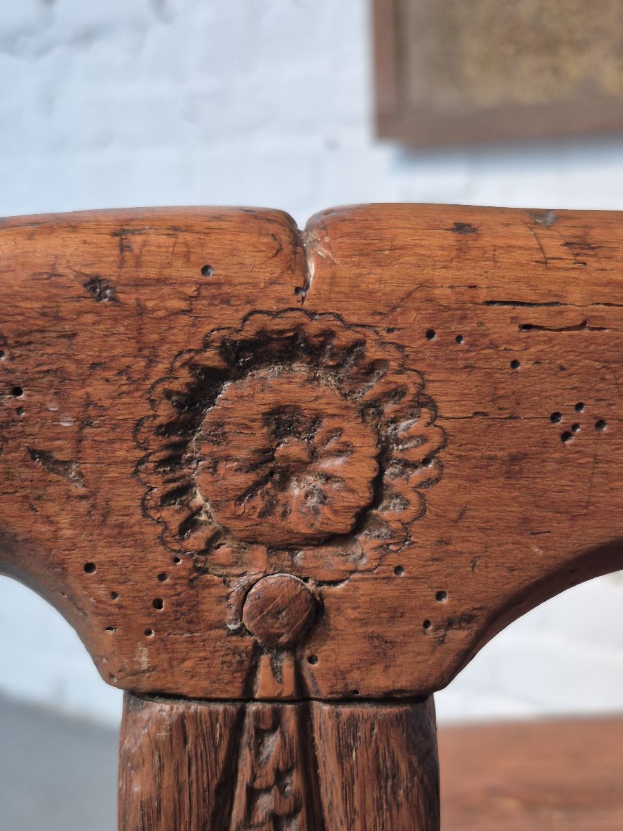 18th-century Folk Art Chair-photo-1