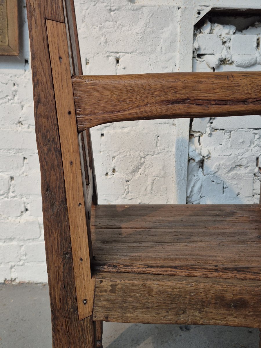 18th-century Folk Art Chair-photo-2