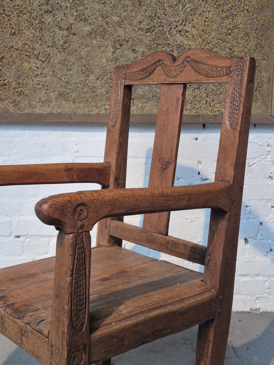 18th-century Folk Art Chair