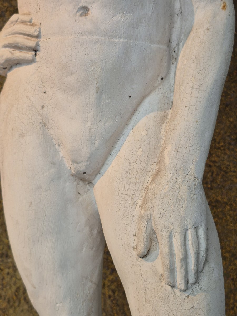 Old Plaster Male Study-photo-3