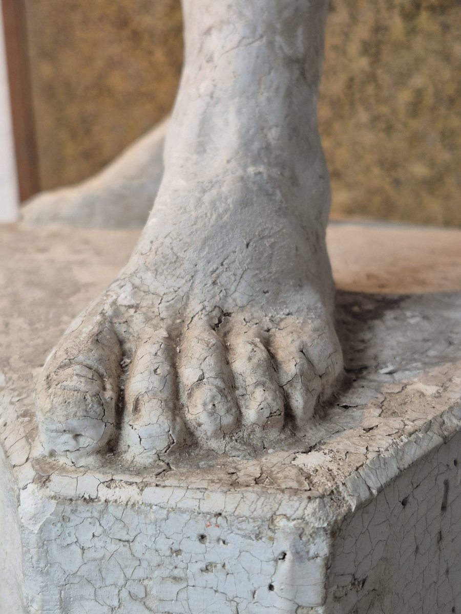 Old Plaster Male Study-photo-5