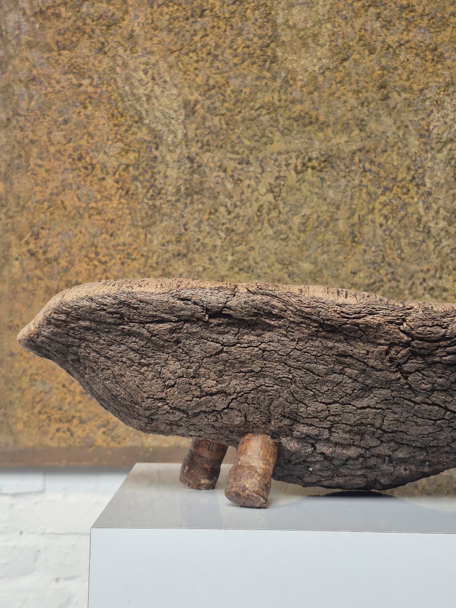 Sculptural Folk Art Bowl-photo-4