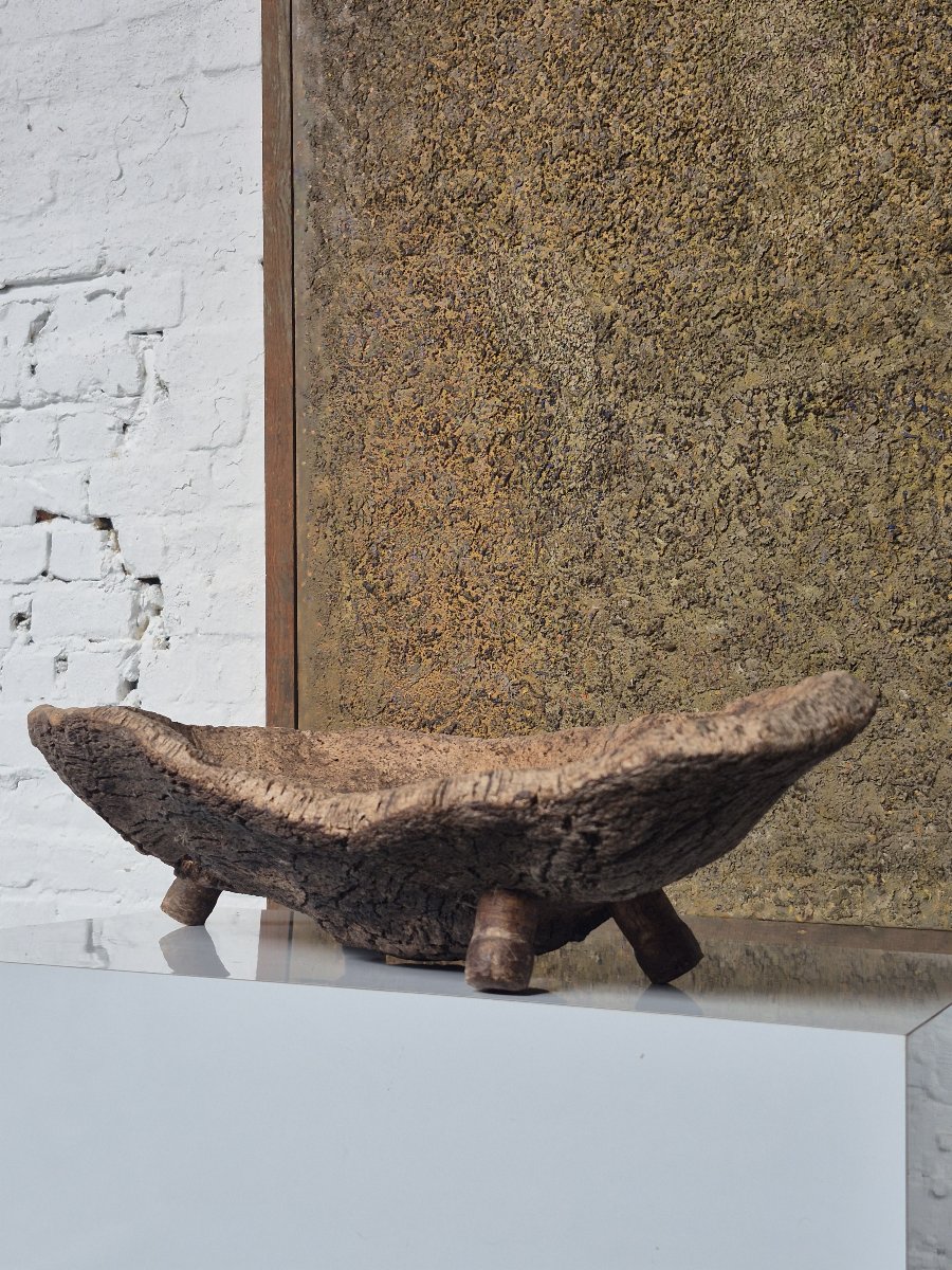 Sculptural Folk Art Bowl-photo-3