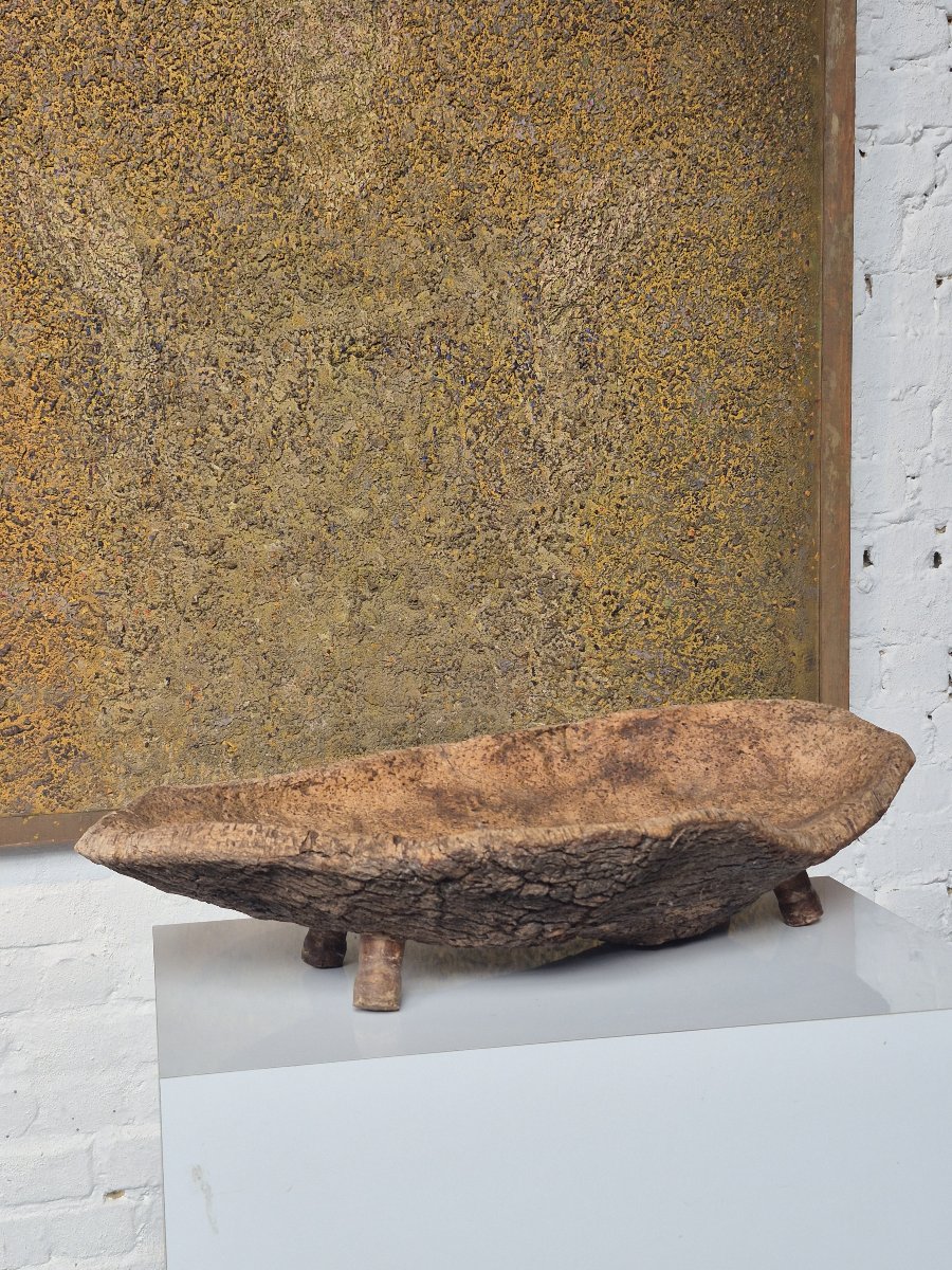 Sculptural Folk Art Bowl-photo-5