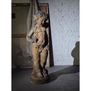 19th Century Stone Putti