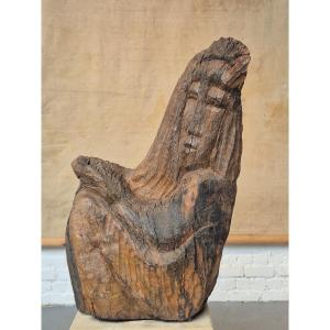 ´the Sitting Woman' By Omer Gielliet' (1925-2017)