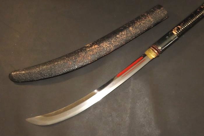 Koshirae, Naginata. Acier Tamahagane. Samouraï. Japon époque Edo (1603-1868 )