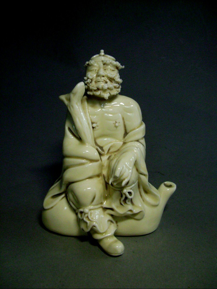 Chinese White. Immortal. 19th Century China.-photo-2