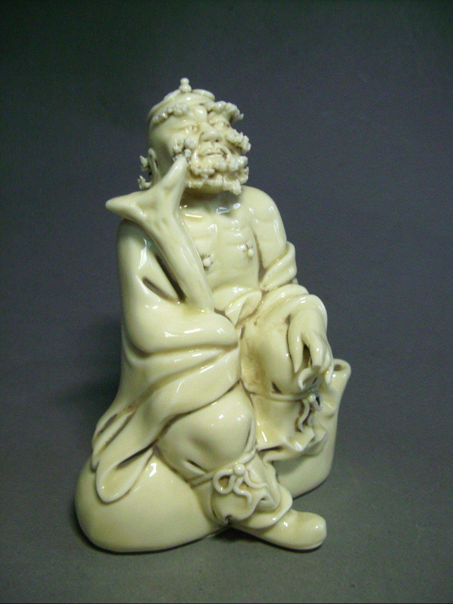 Chinese White. Immortal. 19th Century China.-photo-4