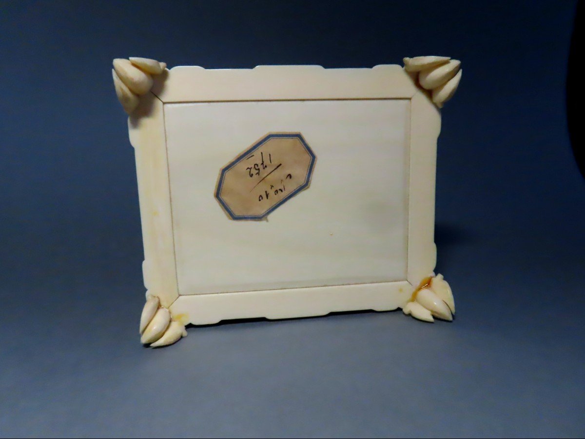 Ivory Okimono. Box, Canton, 1920-30.-photo-7