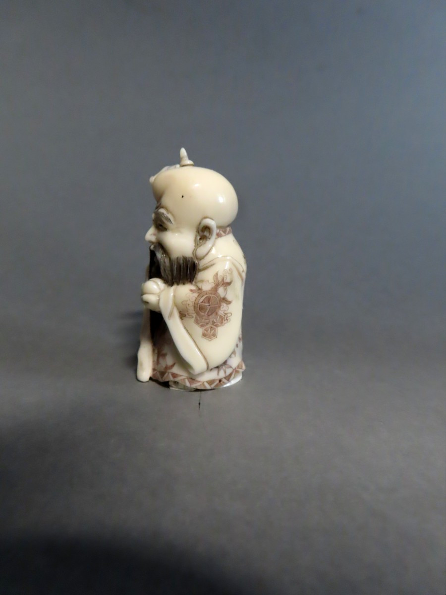 Hidden Erotic Okimono. Japan, Showa Period (1926-1989)-photo-2