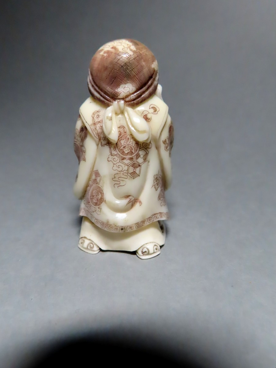 Erotic Ivory Kimono. Curiosa. Japan, Tshowa Period-photo-3