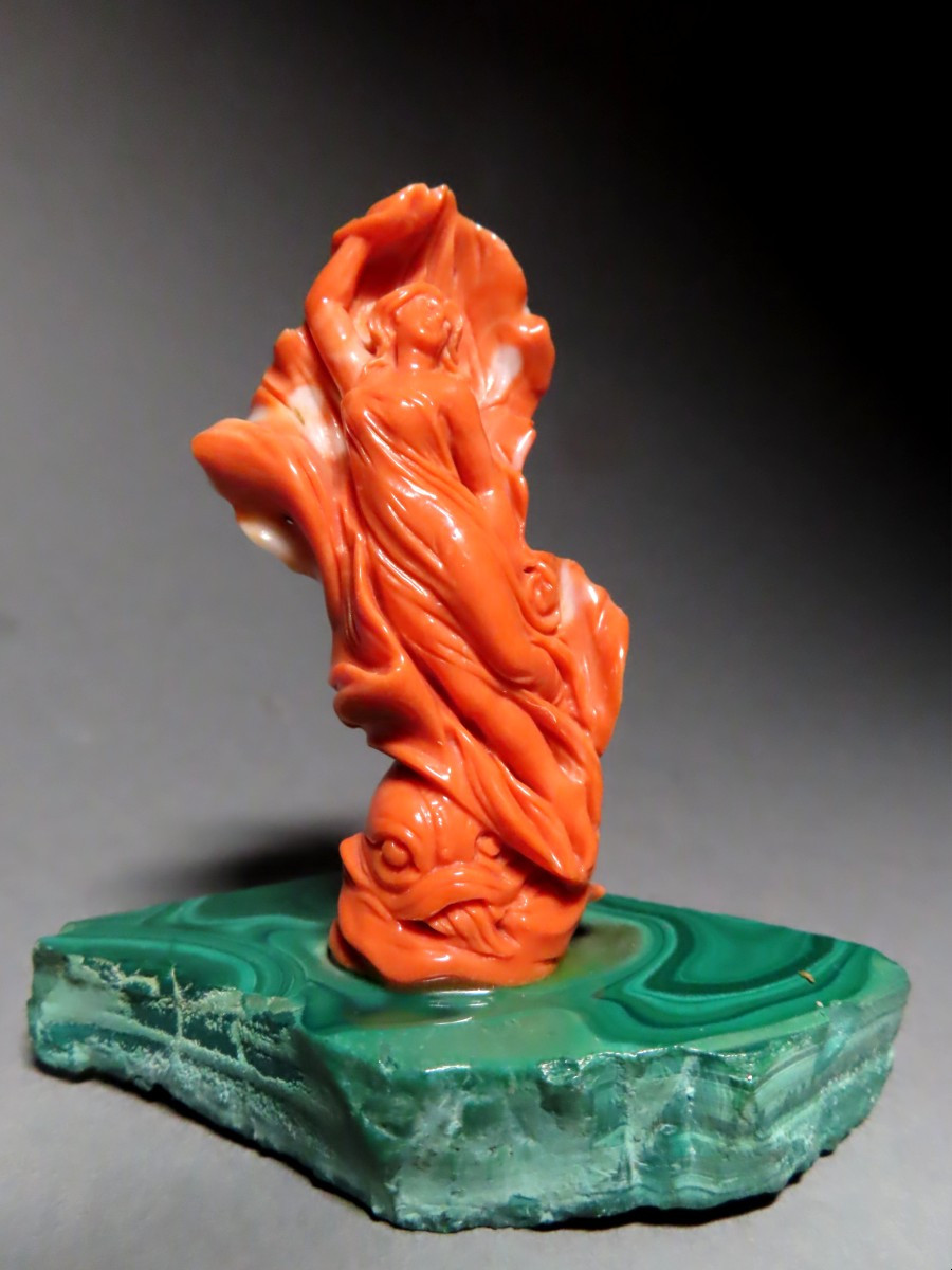 Coral Nymph. Amphitrite, Goddess Of The Sea.-photo-2