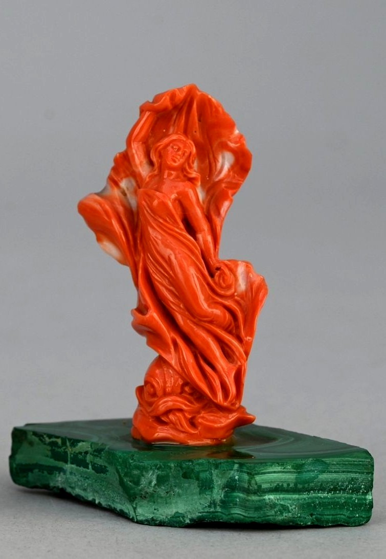 Coral Nymph. Amphitrite, Goddess Of The Sea.