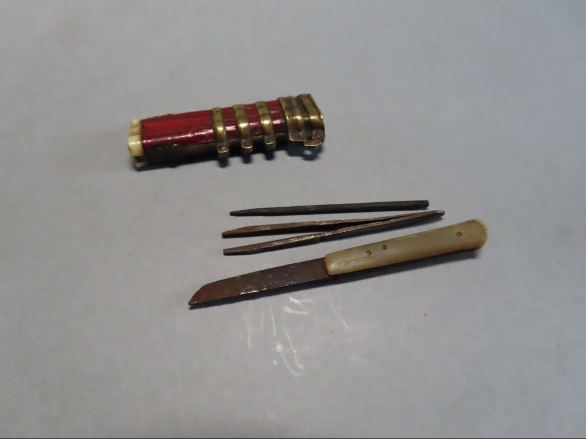 Necessary For Cleaning Opium Pipes. China XIXth-photo-4