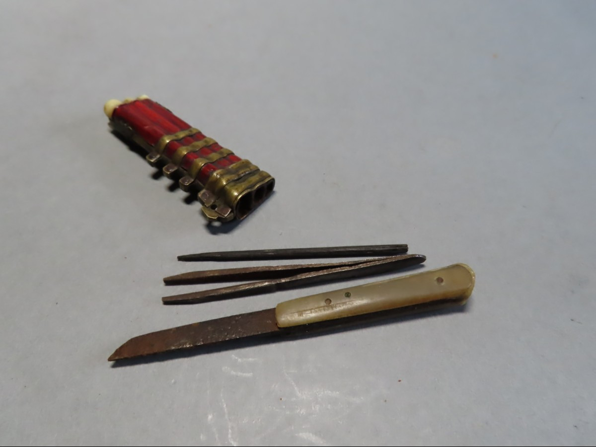 Necessary For Cleaning Opium Pipes. China XIXth-photo-1