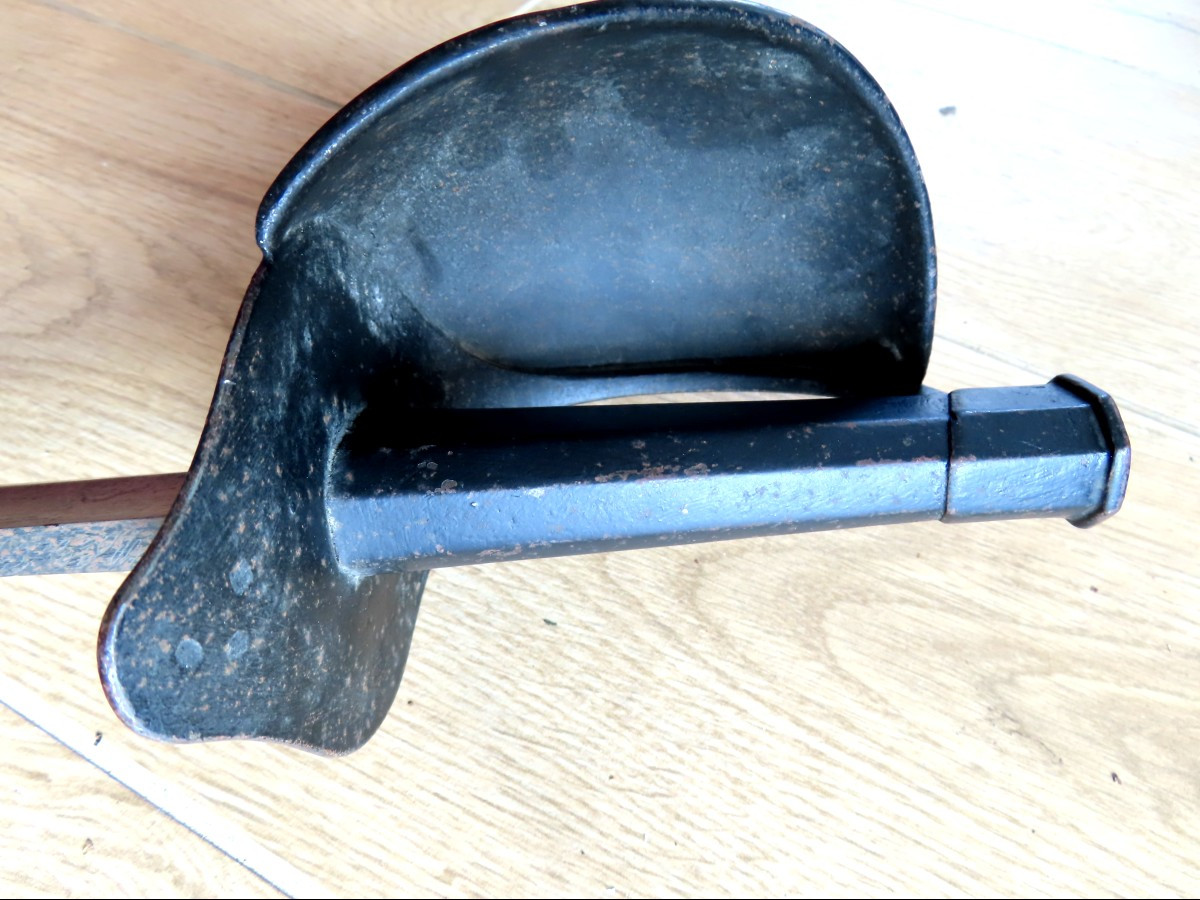 Sabre d'abordage, cuillère à pot, Chatellerault 1849.-photo-4