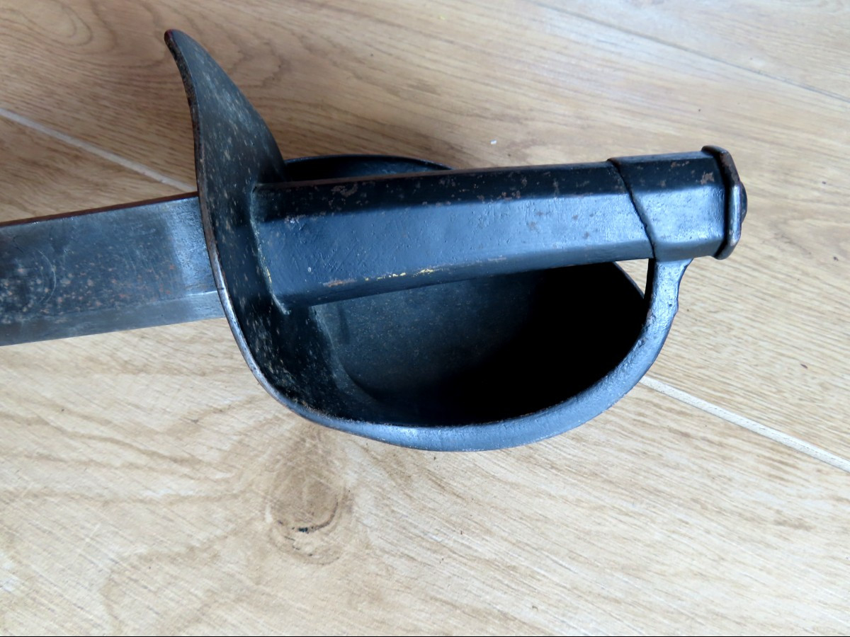 Sabre d'abordage, cuillère à pot, Chatellerault 1849.-photo-1