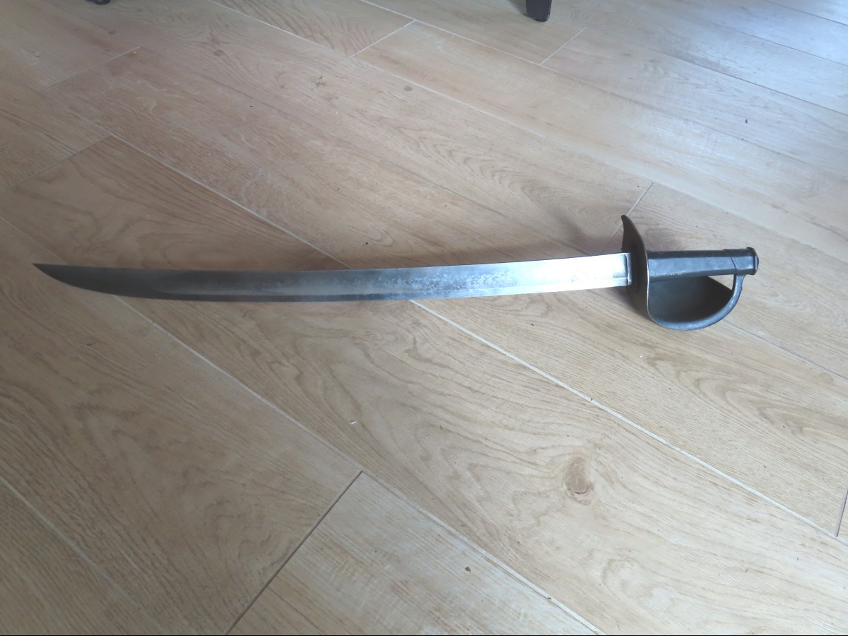 Sabre d'abordage, cuillère à pot, Chatellerault 1849.