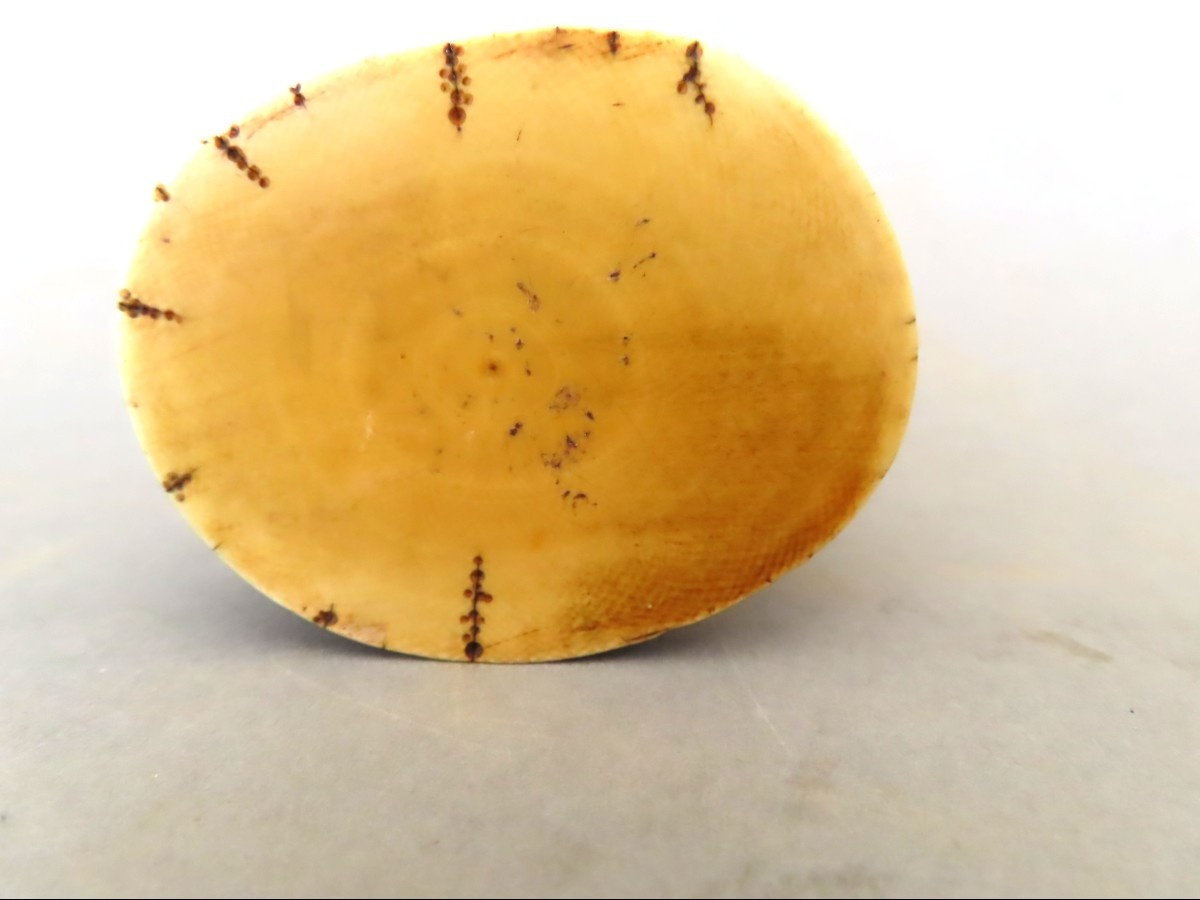 Okimono aux Lettrés. Japon époque Meiji (1868-1912 )-photo-5