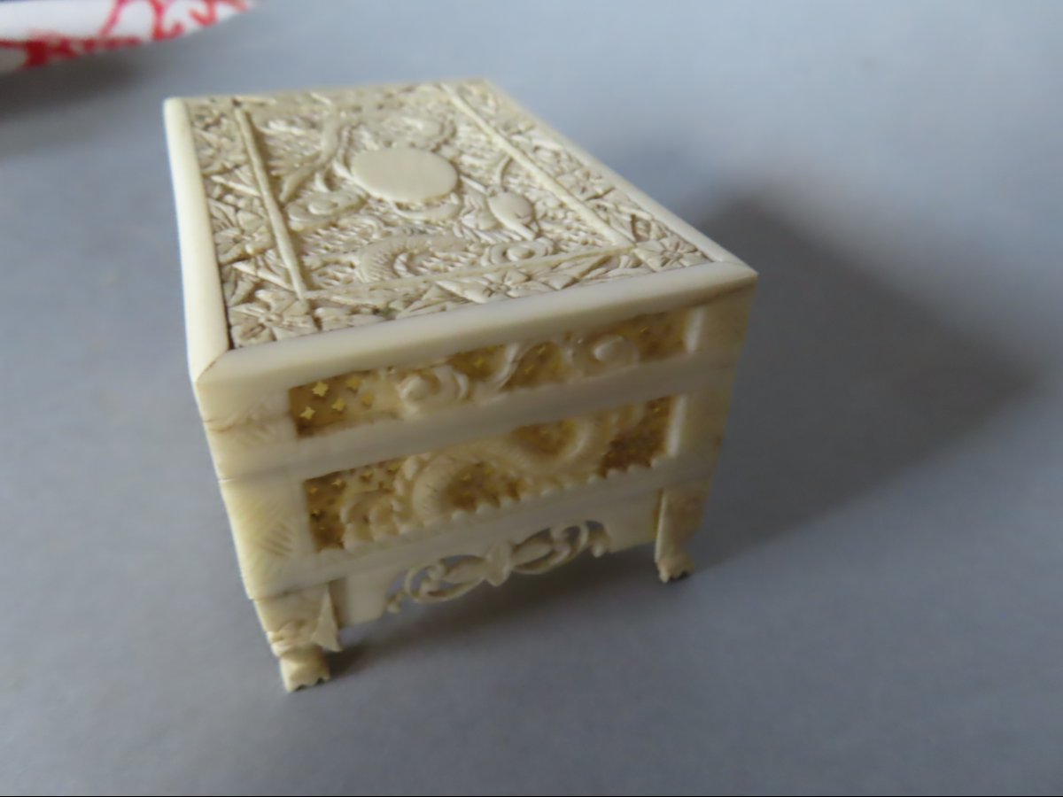 Ivory Box. China, 1920s–1930s.-photo-3