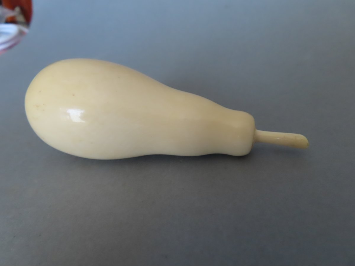 Four Exotic Fruits Carved From Ivory. Ivory Coast, 1930–40.-photo-3