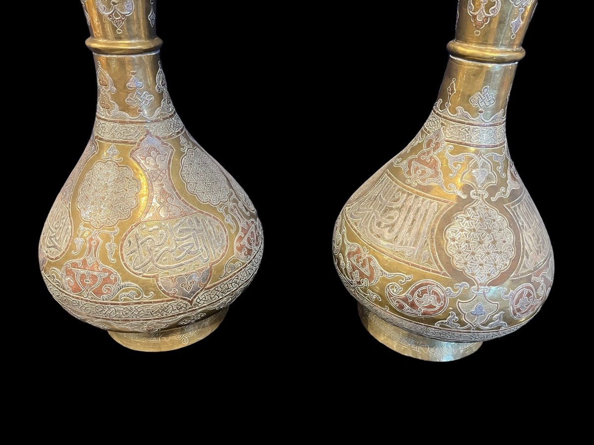 Pair Of Syrian Vases 19th-photo-1