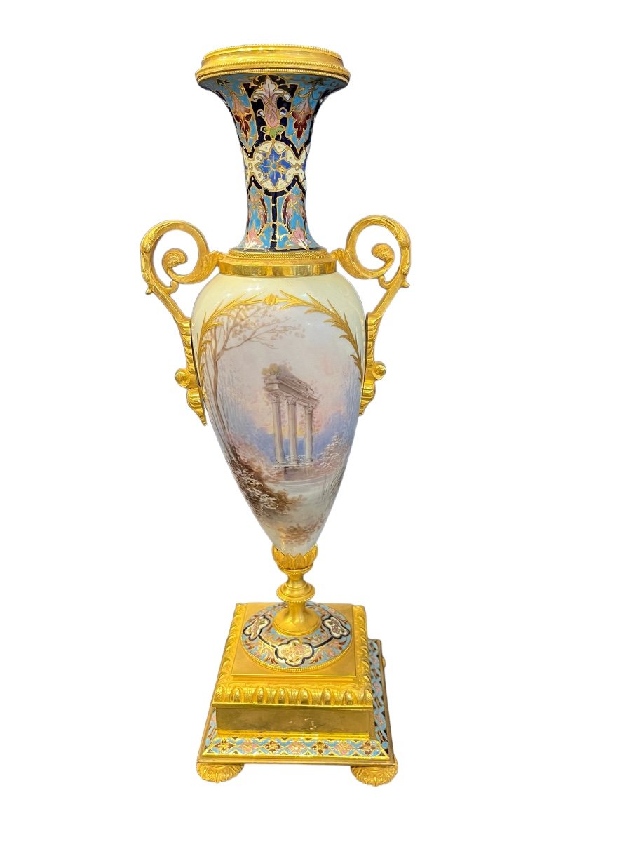 Sèvres, Garniture De Cheminée -photo-7