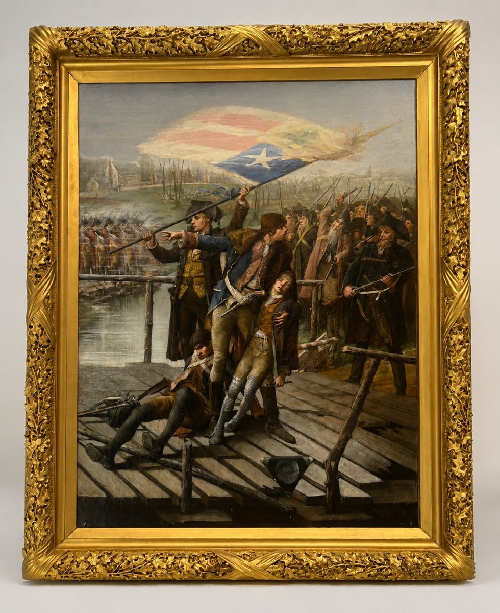 Florent Antoine Heller (1840-1904) – Batailles de Lexington et Concord