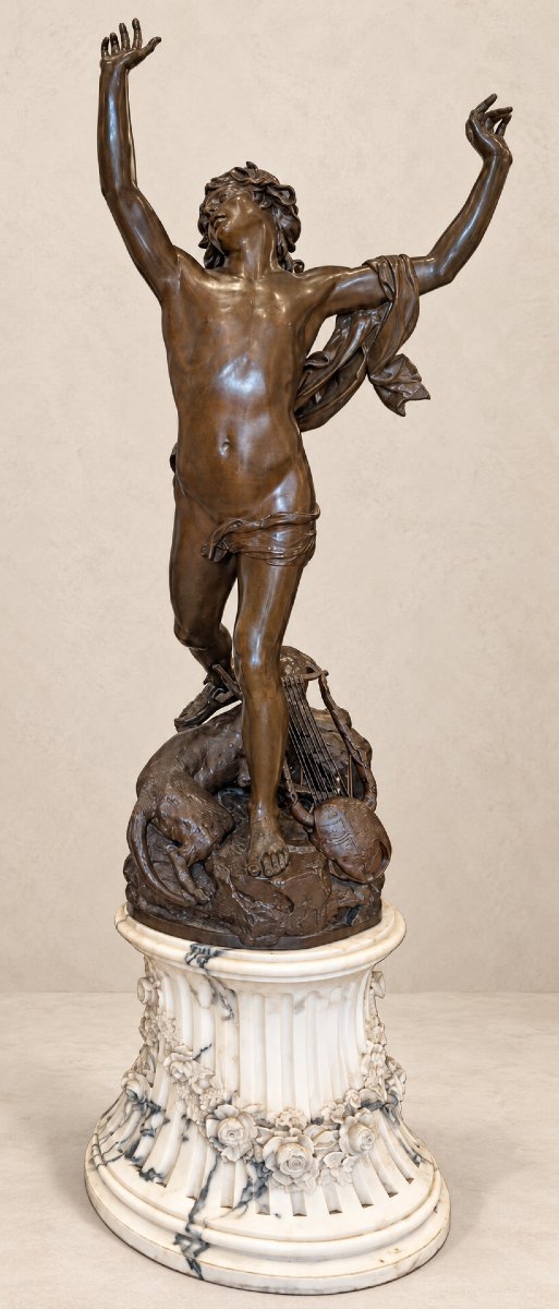 La Douleur d’Orphée – Important bronze de Raoul Verlet