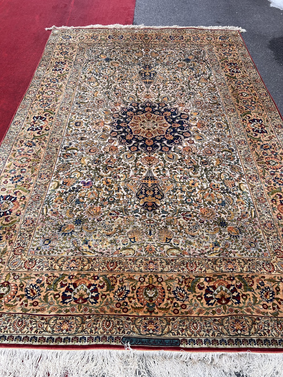 Antique Hereke Rug -photo-3