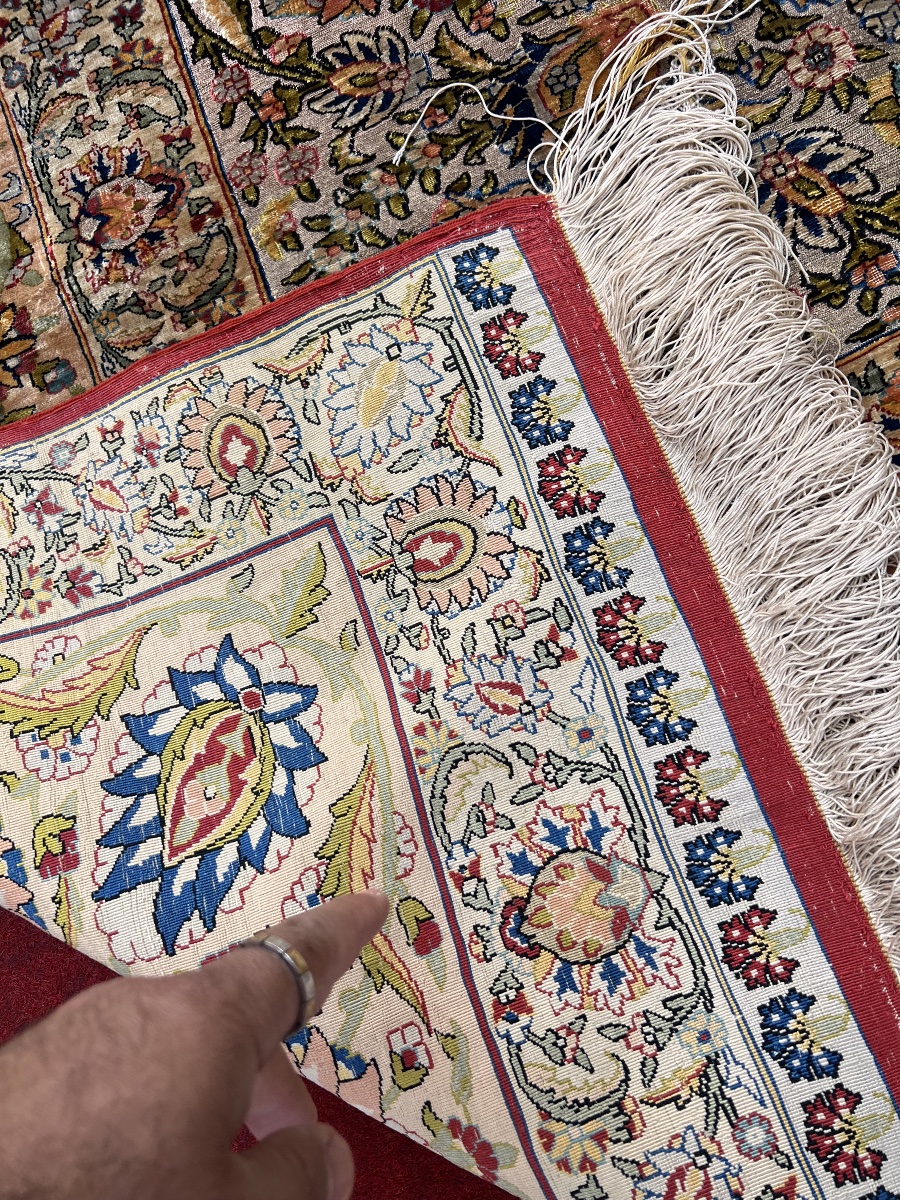 Antique Hereke Rug -photo-2