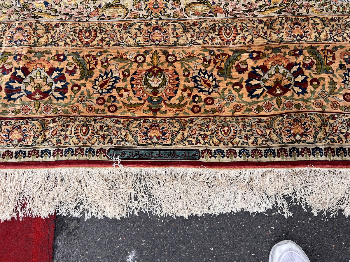 Antique Hereke Rug 