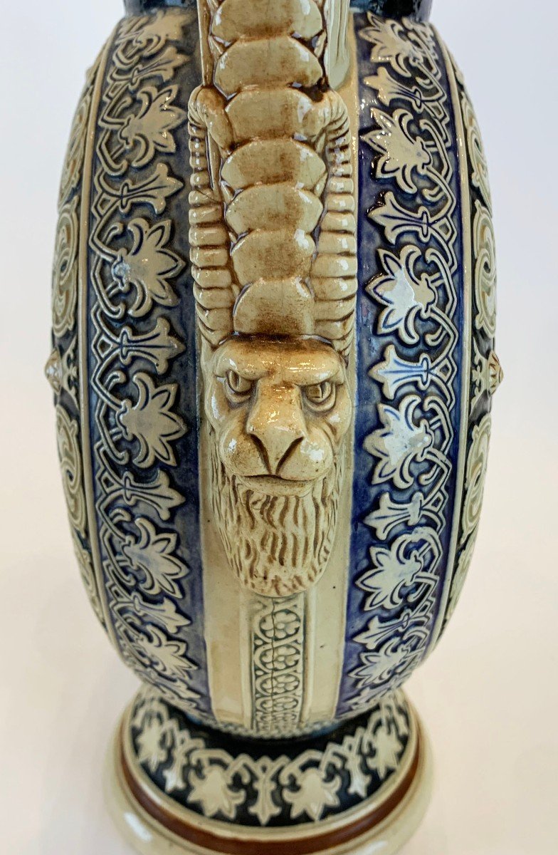 Vase En Porcelaine 19 S Style Orientaliste -photo-7