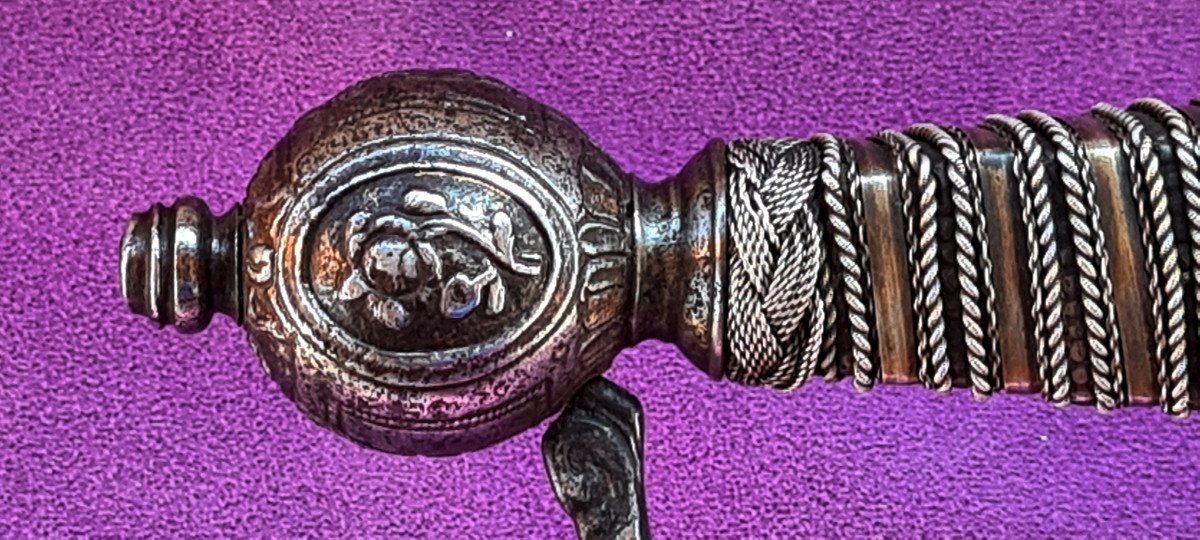 Finely Chiseled Musketeer Sword Second Half Of 18th-photo-6