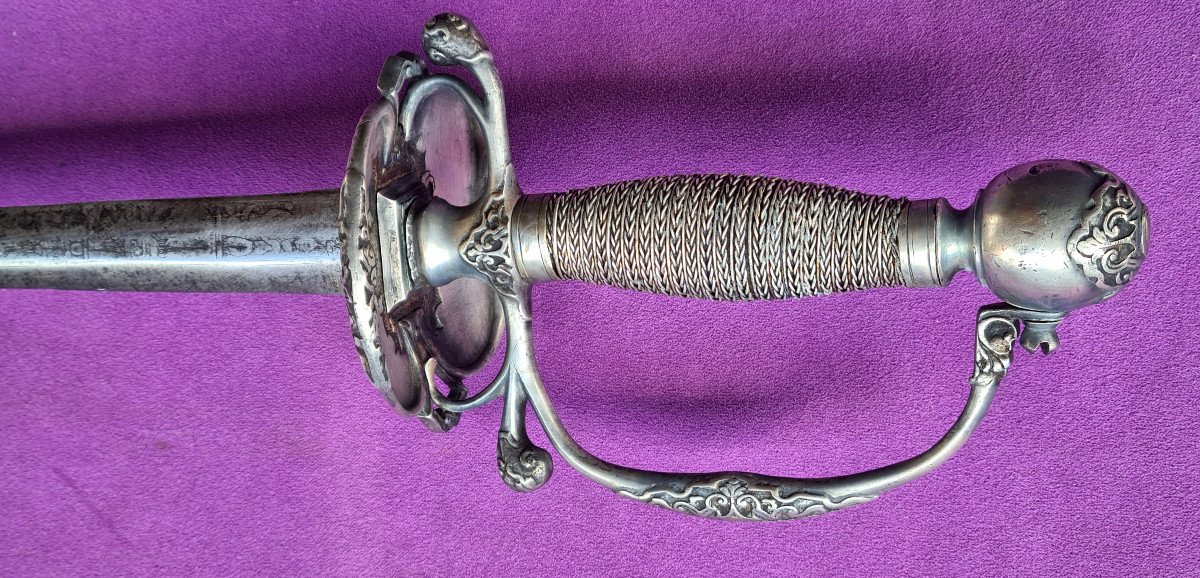 Beautiful German Court Sword, Eighteenth Century-photo-2