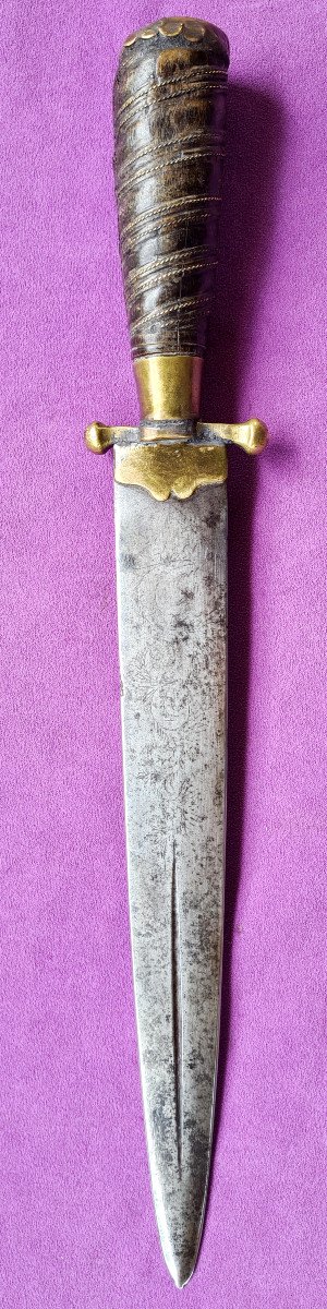 Grand Stylet Italien Ou Corse, Circa 1780-1800
