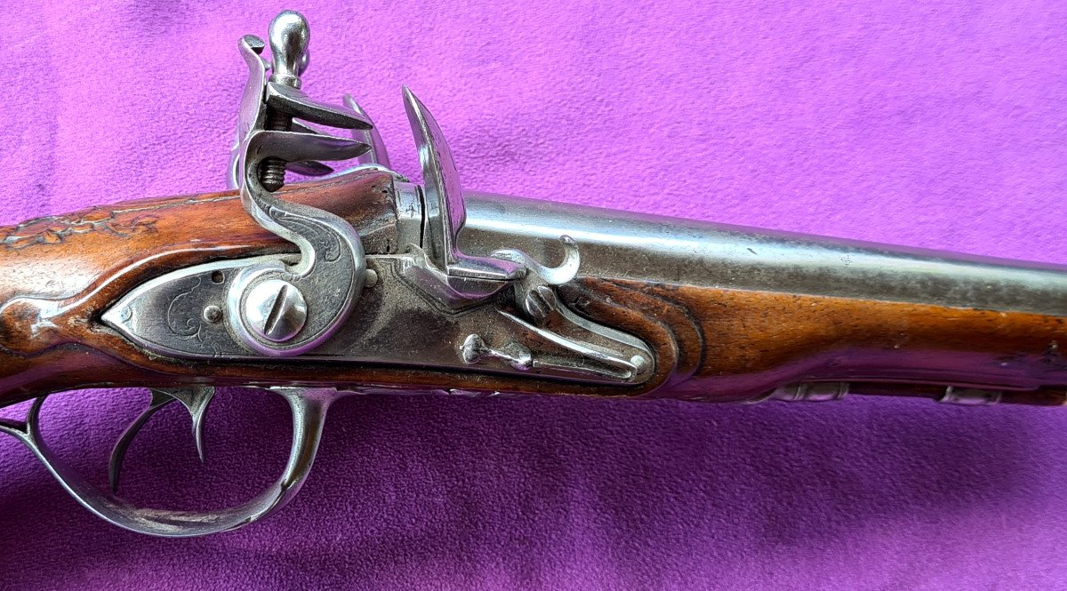 Hunting Pistol With 2 Barrels, Eighteenth Century-photo-7