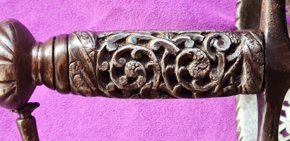 Quality Taza Rapier, Toledo 17th Century-photo-4