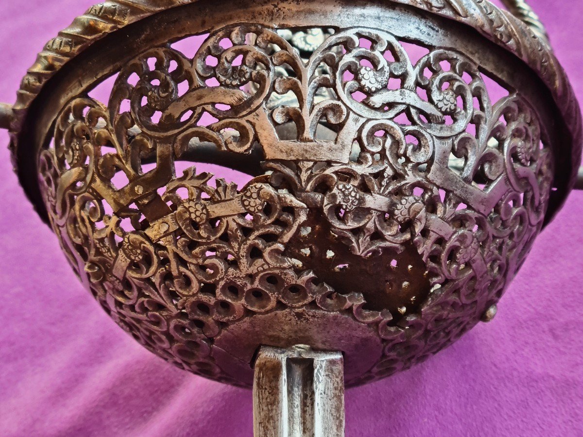 Quality Taza Rapier, Toledo 17th Century-photo-4